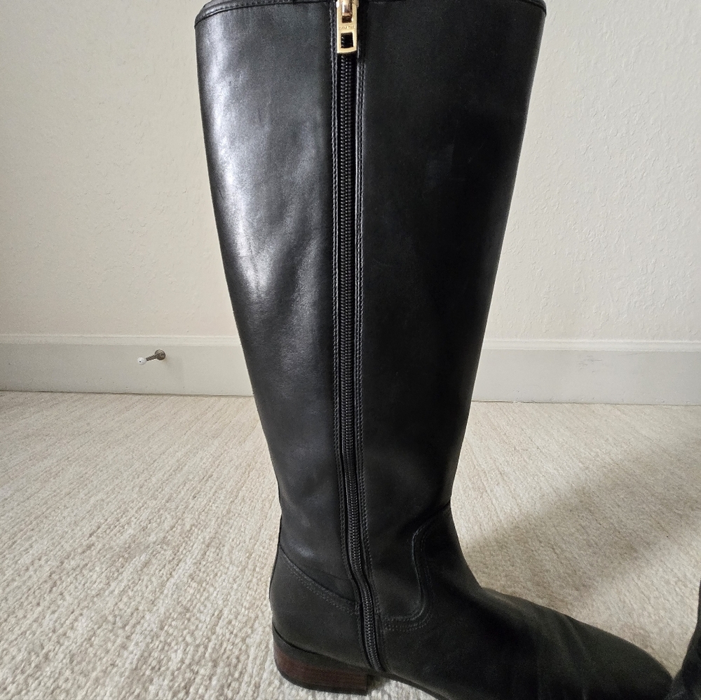 Coach Leather Rider Boots - Picture 5 of 6